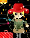 cute cow girl