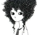 frizzy haired girl