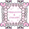 cute cappuccino & chocolat