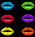 rainbow lips