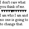 Who I am