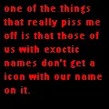 names