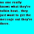 no one knows