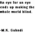 ghandi phrase