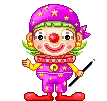 Purple Clown