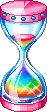 Colorful Hour Glass