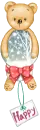 X-MAS TEDDY BEAR