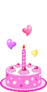 pink cake