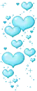 blue hearts