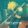 don't give up 
