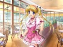 Cute Pink Waitress