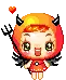 Happy Devil Girl