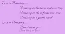 Love is amazing