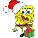 Spongebob as Santa