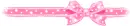 pink bow
