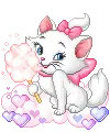 eating cotton candy