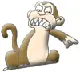 angry monkey!