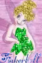 glitter tinkerbell