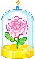 Rose in Glass
