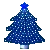 blue mini tree