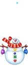 funny snowman