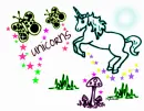 Unicorn And Stars
