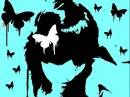 girl butterfly