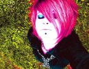 Pink haired girl