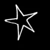 blue blinking star