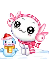 Happy Snow Person