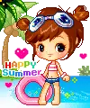 happy summer doll