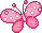 pink butterfly