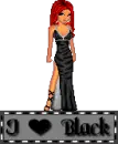 i love black