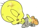 Tweety with Sparkles