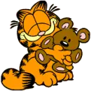 Garfield hugging pookie