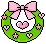 pink bow