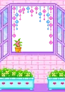 purple window