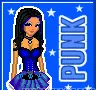 bluish punky