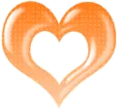 orange heart