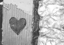 Gray heart