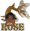 rose mermaid