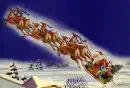 Santa Delivering Presents