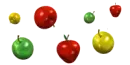 falling apples