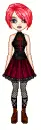 goth doll