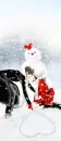 COUPLE IN THE SNOW