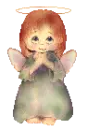 Cute Praying Angel