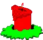 Christmas candle