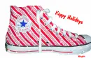 Happy holidays Christmas shoe
