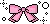 pink bow