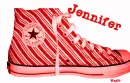 Jennifer Christmas shoe